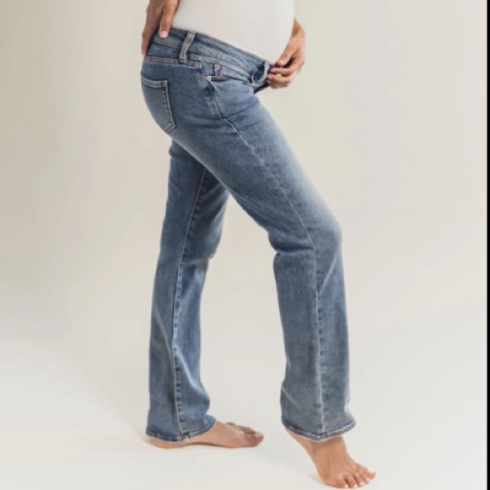 Blanqi relaxed fit maternity jeans